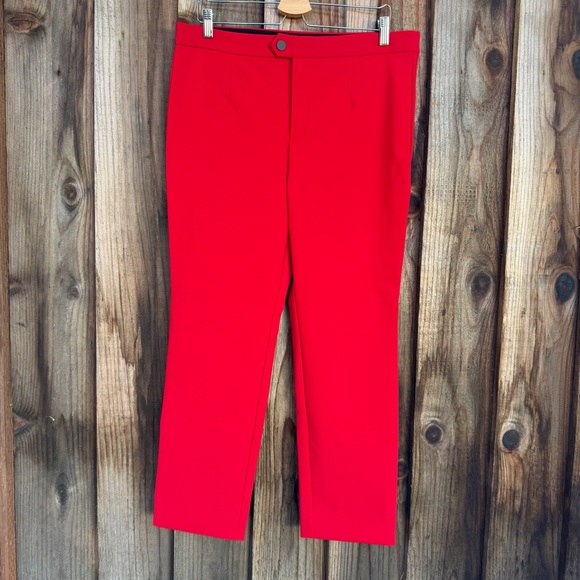 Banana Republic Pants - Banana Republic - Stretchy Red Trousers - size 14